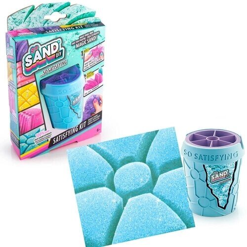 Набор для изготовления слайм-песка SO SAND DIY от Canal Toys, цвет светло-голубой SDD001/светло-голубой от компании М.Видео - фото 1
