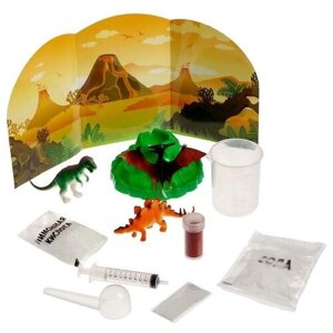 Набор для опытов «Древний мир», вулкан, в пакете