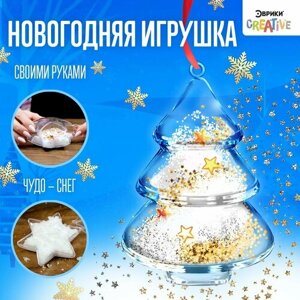 Набор для опытов «Новогодняя игрушка своими руками», ёлочка