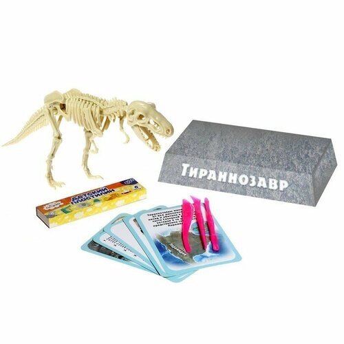 Набор для опытов "Время динозавров", тиранозавр В пакете от компании М.Видео - фото 1