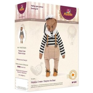 Набор для шитья (изготовления) игрушки "Miadolla" TD-0274 Медведь Стивен .
