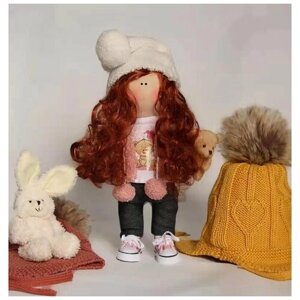 Набор для шитья куклы / Набор для творчества / Куколка Диана своими руками 30см