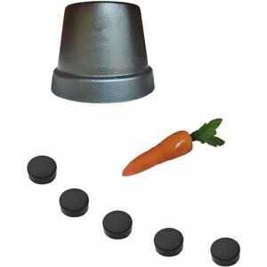 Набор для снеговика (шляпа, пуговицы, морковка, глазки) подарочный набор