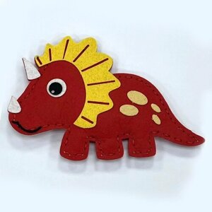 Набор для создания игрушки из фетра «Улыбчивый динозаврик»
