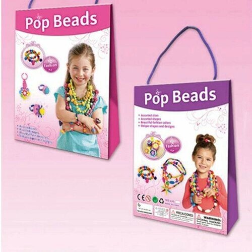 Набор для создания украшений Pop Beads в пакете от компании М.Видео - фото 1