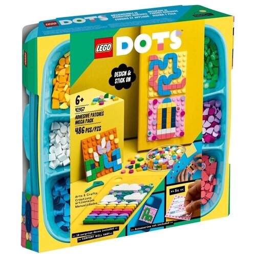 Набор для творчества LEGO  DOTS 41957 Большой набор пластин-наклеек с тайлами от компании М.Видео - фото 1