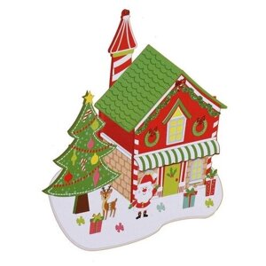 Набор для творчества - создай новогоднее украшение «Резиденция Деда Мороза»