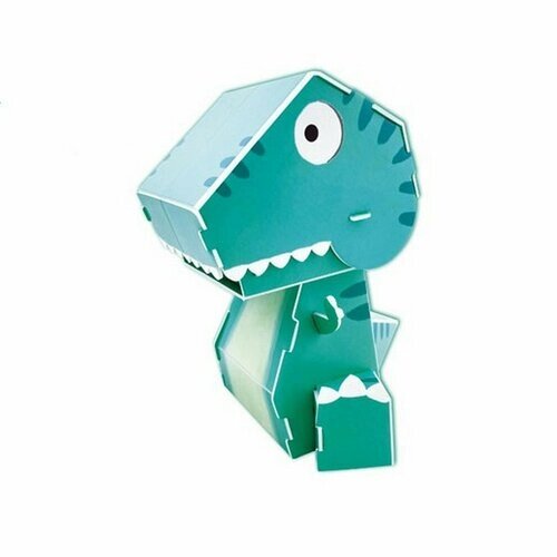 Набор для творчества создние 3D фигурки «Тиранозавр» от компании М.Видео - фото 1