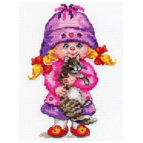 Набор для вышивания Алиса "Дашенька", 11x16см (вышивка крестом) от компании М.Видео - фото 1