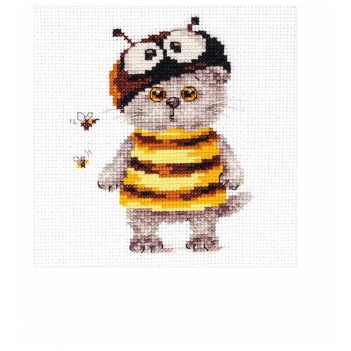 Набор для вышивания "Басик малыш Пчелка" 10 х 12 см от компании М.Видео - фото 1
