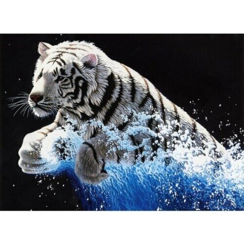 Набор для вышивания Белый тигр от компании М.Видео - фото 1