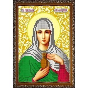 Набор для вышивания чешским бисером "Вышивочка" икона "Св. Мария Магдалена" 11*16см