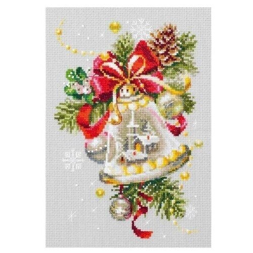 Набор для вышивания «Чудесная игла» 100-232 Рождественский колокольчик от компании М.Видео - фото 1