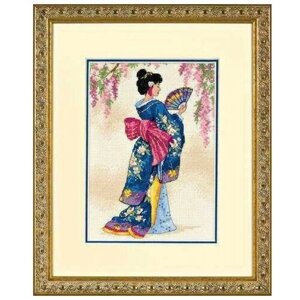 Набор для вышивания Dimensions Elegant Geisha (Элегантная гейша петит). 6953