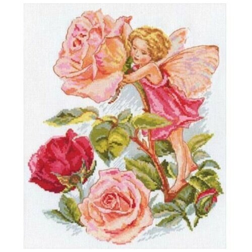 Набор для вышивания крестом Алиса "Фея розового сада" от компании М.Видео - фото 1