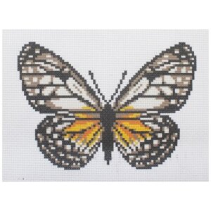 Набор для вышивания крестом Nitex "Бабочка", 22 х 22 см