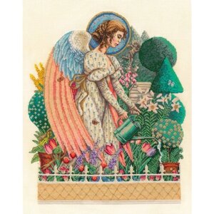 Набор для вышивания нитками Ангел весны