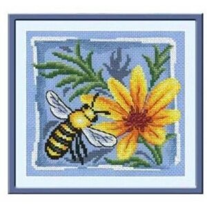 Набор для вышивания PANNA "Panna ПС-0630 "Трудолюбивая пчелка" ПС-0630, размер 16.5х15 см