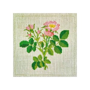 Набор для вышивания: роза 15 x 15 см haandarbejdets fremme 30-6726