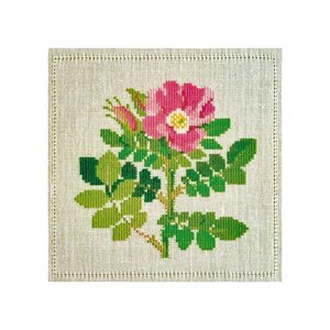 Набор для вышивания: роза 15 x 15 см haandarbejdets fremme 30-6727