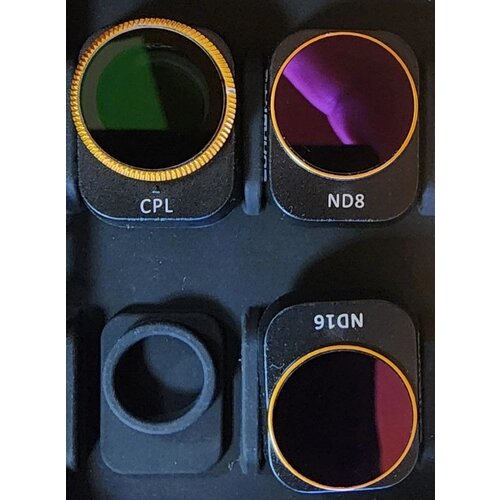 Набор фильтров для квадрокоптера Dji mini 3 pro фильтры mix - ND8, ND16, CPL, SunnyLife от компании М.Видео - фото 1