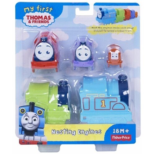 Набор игровой Thomas & Friends Мой первый Томас Складывающиеся паровозики DVR11 от компании М.Видео - фото 1