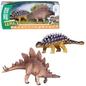 Набор игровой В мире динозавров, серия 2 (набор 3), 26х10х11см, в коробке - Junfa Toys [WA-14587/набор3]