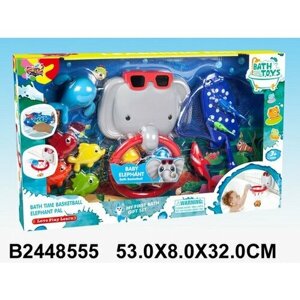 Набор игрушек для купания "Водный баскетбол" BATH TOYS R 2448555