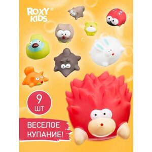 Набор игрушек для ванной "Лесные жители" от ROXY KIDS для купания