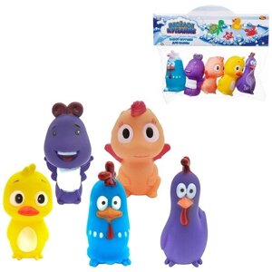 Набор игрушек для ванны ABtoys Веселое купание, 5 предметов (PT-01517)