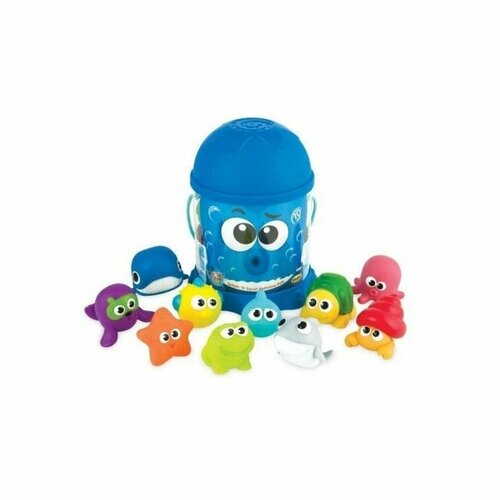 Набор игрушек для ванны Морские друзья WinFun Плескайся и брызгай от компании М.Видео - фото 1