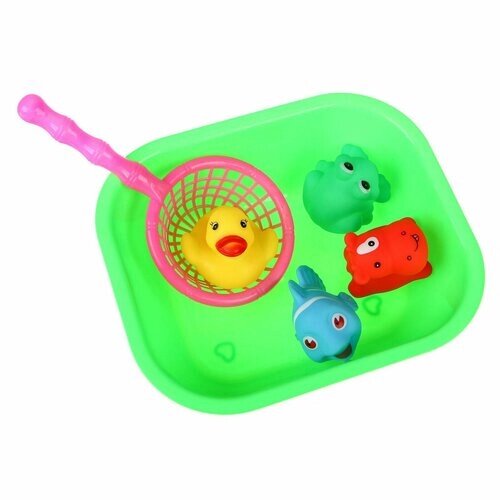 Набор игрушек для ванны «Морские забавы», 6 шт, цвет микс от компании М.Видео - фото 1