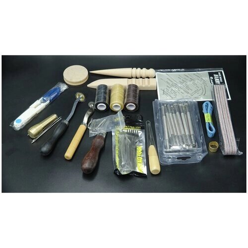 Набор инструментов для работы с кожей 18 предметов номер 2 от компании М.Видео - фото 1