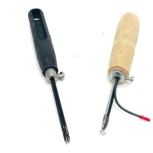 Набор инструментов для шитья (шило, крючки)