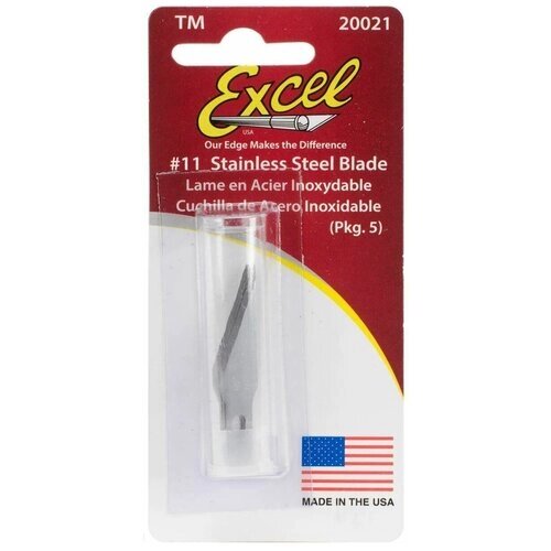 Набор из пяти лезвий N21, для модельного ножа, Excel (США) EX20021 от компании М.Видео - фото 1