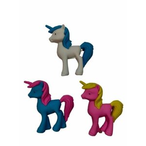 Набор ластиков 3D Пони для Девочек