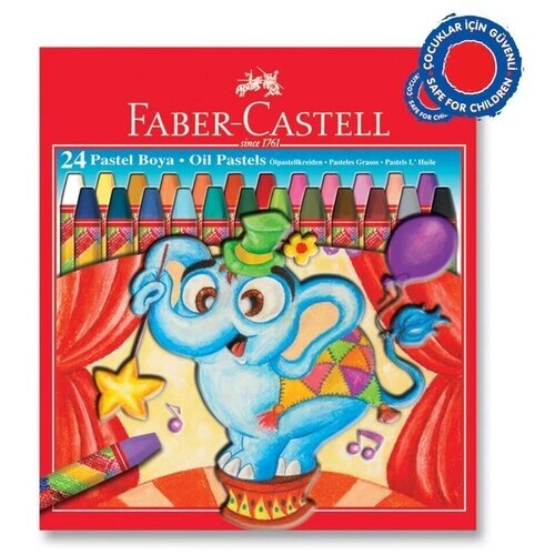 Набор масляной пастели Faber-Castel, 24 шт. от компании М.Видео - фото 1