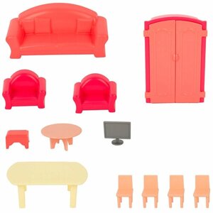 Набор мебели для кукол "Гостиная" У365