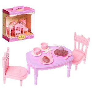 Набор мебели для кукол Уют-2: обеденный стол 1 шт