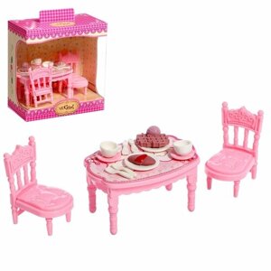 Набор мебели для кукол "Уют-2: обеденный стол"