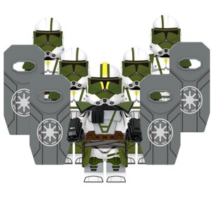 Набор минифигурок клоны солдаты Коммандера Дума Звёздные Войны / Совместимый с лего конструктор