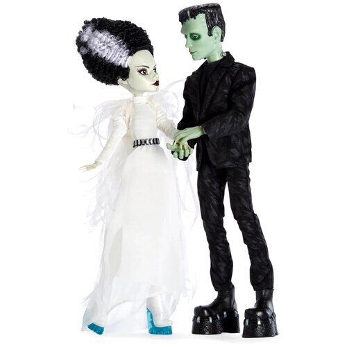 Набор Монстр Хай мальчик Франкенштейн и его невеста скулектор, Monster High Skullector Frankenstein and Bride of Frankenstein от компании М.Видео - фото 1