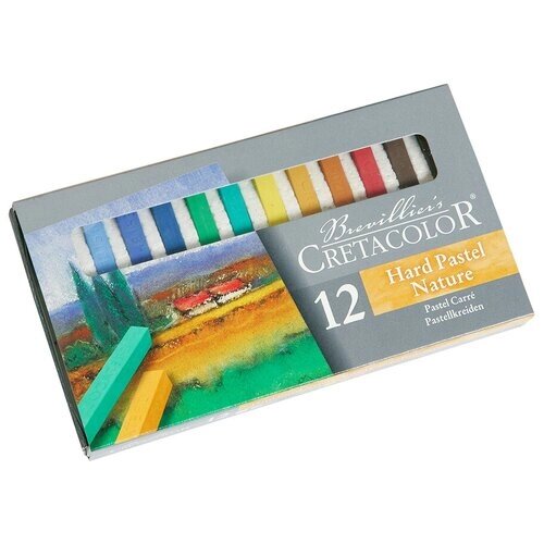 Набор пастели сухой Cretacolor "NATURE" Пейзаж 12 цветов, картонная коробка от компании М.Видео - фото 1