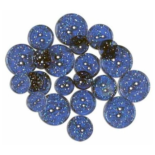 Набор пуговиц Glitter Buttons, 20шт от компании М.Видео - фото 1