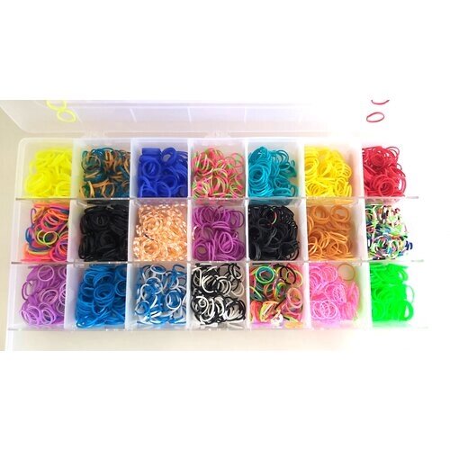 Набор резинок для плетения браслетов 4400 шт. от компании М.Видео - фото 1