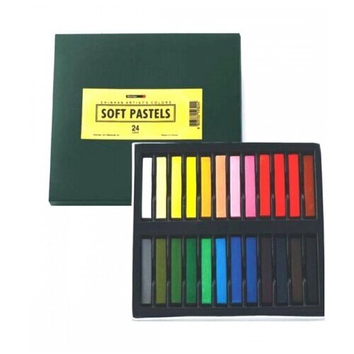 Набор сухой пастели ShinHanart "Soft Pastel" 24 цв, в картонной упаковке от компании М.Видео - фото 1