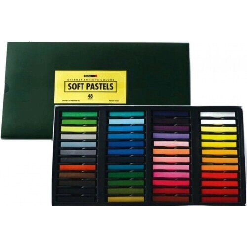 Набор сухой пастели ShinHanart "Soft Pastel" 48 цв, в картонной упаковке от компании М.Видео - фото 1