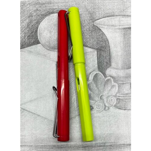 Набор вечных карандашей, 2 шт, красный и зеленый от компании М.Видео - фото 1