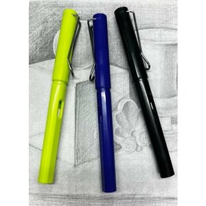 Набор вечных карандашей, 3 шт, зеленый, синий и черный