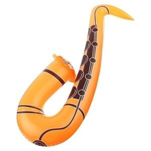 Надувная игрушка «Саксофон», 60 см, цвета микс